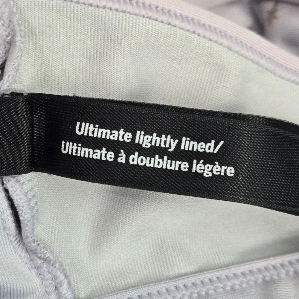 PINK Women Sports Bra‎ XL Blue Pastel Ombre Ultimate Lightly Pullover
